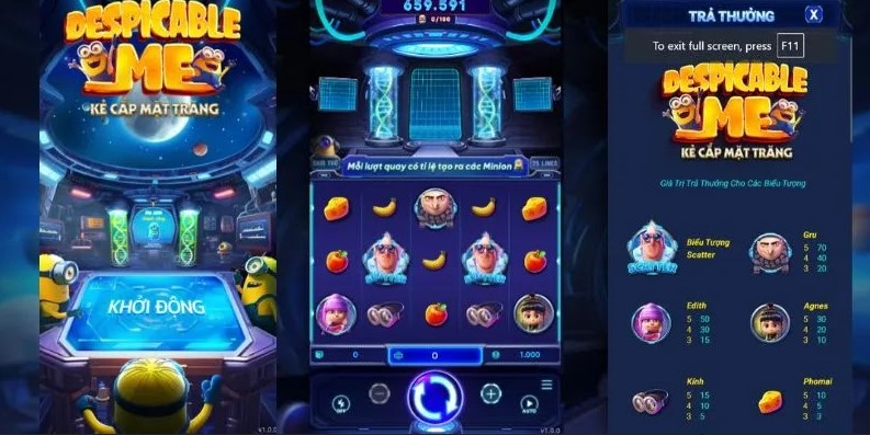 Game kẻ cắp mặt trăng được nhiều người yêu thích