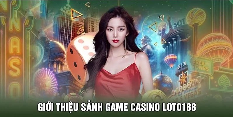 Sảnh đấu Casino LOTO188 với MC xinh xắn